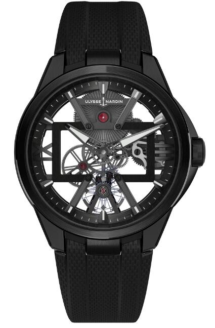 Review Best Ulysse Nardin Blast Skeleton X 3713-260-3/BLACK watches sale